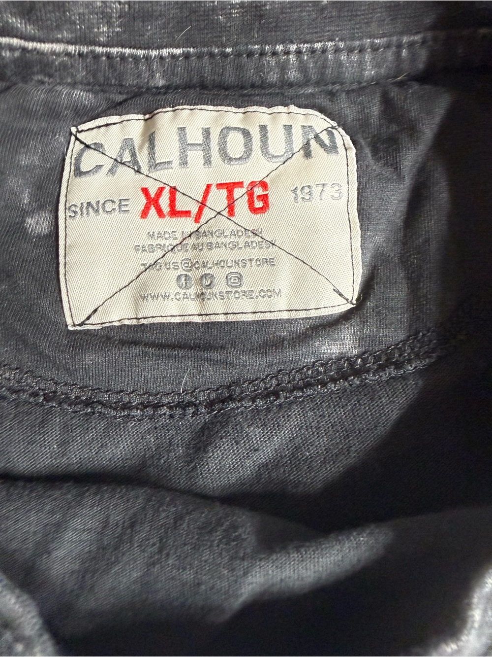 Vintage -style Calhoun Surf & Skate Pittsburgh Penguins long sleeve shirt men XL - Picture 4 of 8